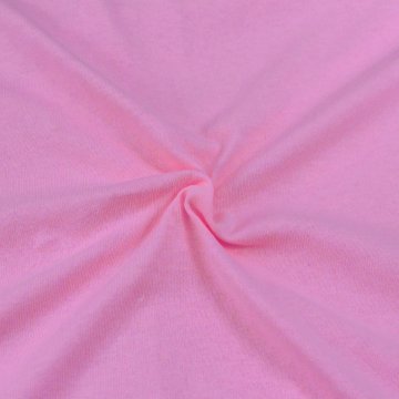 Jersey prostěradlo růžové, Výběr rozměru - 90x200cm Jersey prostěradlo růžové, Výběr rozměru - 90x200cm