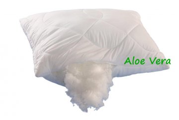 Polštář Aloe Vera 70x90cm 700g se zipem kuličky UNICO Polštář Aloe Vera 70x90cm 700g se zipem kuličky UNICO