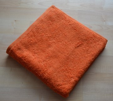 Froté ručník 50x100cm bez proužku 450g oranžový Froté ručník 50x100cm bez proužku 450g oranžový