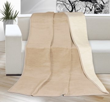 Deka Kira PLUS jednolůžko 150x200cm tm.béžová/sv.béžová Deka Kira PLUS jednolůžko 150x200cm tm.béžová/sv.béžová