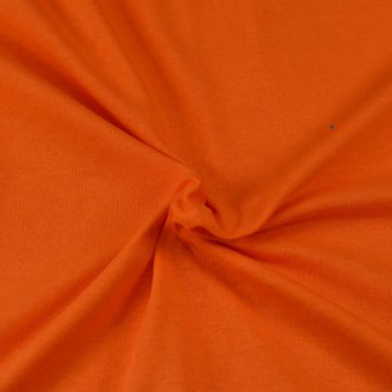 Jersey prostěradlo oranžové, Výběr rozměru - 90x200cm Jersey prostěradlo oranžové, Výběr rozměru - 90x200cm