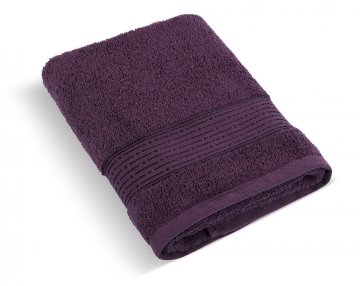 Froté ručník 50x100cm proužek 450g tmavě vínová Froté ručník 50x100cm proužek 450g tmavě vínová