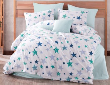 Přehoz přes postel jednolůžkový Galaxy green, Výběr rozměru: - 140x200cm Přehoz přes postel jednolůžkový Galaxy green, Výběr rozměru: - 140x200cm