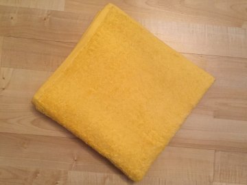 Froté ručník 50x100cm bez proužku 450g žlutý Froté ručník 50x100cm bez proužku 450g žlutý