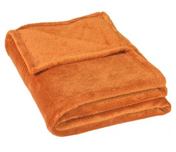 Micro deka jednolůžko 150x200cm oranžová 300g/m2 Micro deka jednolůžko 150x200cm oranžová 300g/m2