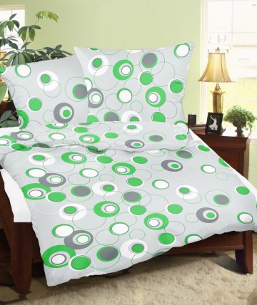 Povlaky flanel Ornela zelená skladem 4 ks, Výběr rozměru: 45x60 Povlaky flanel Ornela zelená skladem 4 ks, Výběr rozměru: 45x60