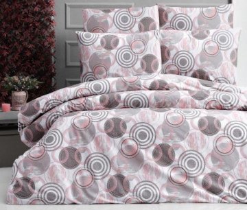 Povlečení francouzské krep 240x220, 70x90 Orlando pink, Výběr zapínání: - zipový uzávěr Povlečení francouzské krep 240x220, 70x90 Orlando pink, Výběr zapínání: - zipový uzávěr