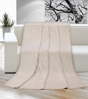 Deka micro jednolůžko 150x200cm béžová Deka micro jednolůžko 150x200cm béžová