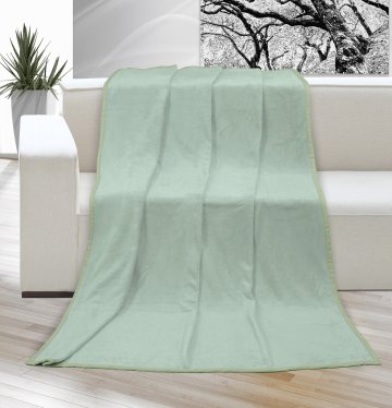 Deka micro jednolůžko 150x200cm mint Deka micro jednolůžko 150x200cm mint