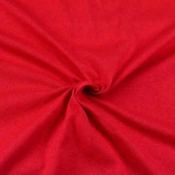 Jersey prostěradlo červené, Výběr rozměru - 90x200cm Jersey prostěradlo červené, Výběr rozměru - 90x200cm