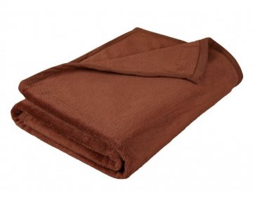 Deka micro dvojlůžko 200x230cm hnědá Deka micro dvojlůžko 200x230cm hnědá