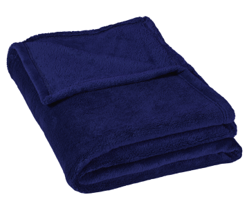 Micro deka jednolůžko 150x200cm tm.modrá 300g/m2